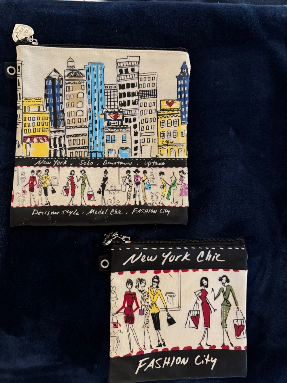 Set of Brighton Pouches for Fashion Divas